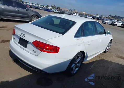 2012 Audi A4 2.0T Premium from USA, damaged, VIN WAUFFAFL2CN012462